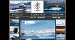 Desktop Screenshot of bayesboatrental.com